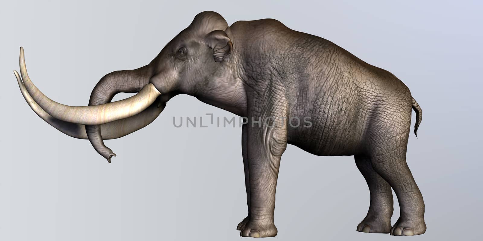 Columbian Mammoth Side Profile by Catmando