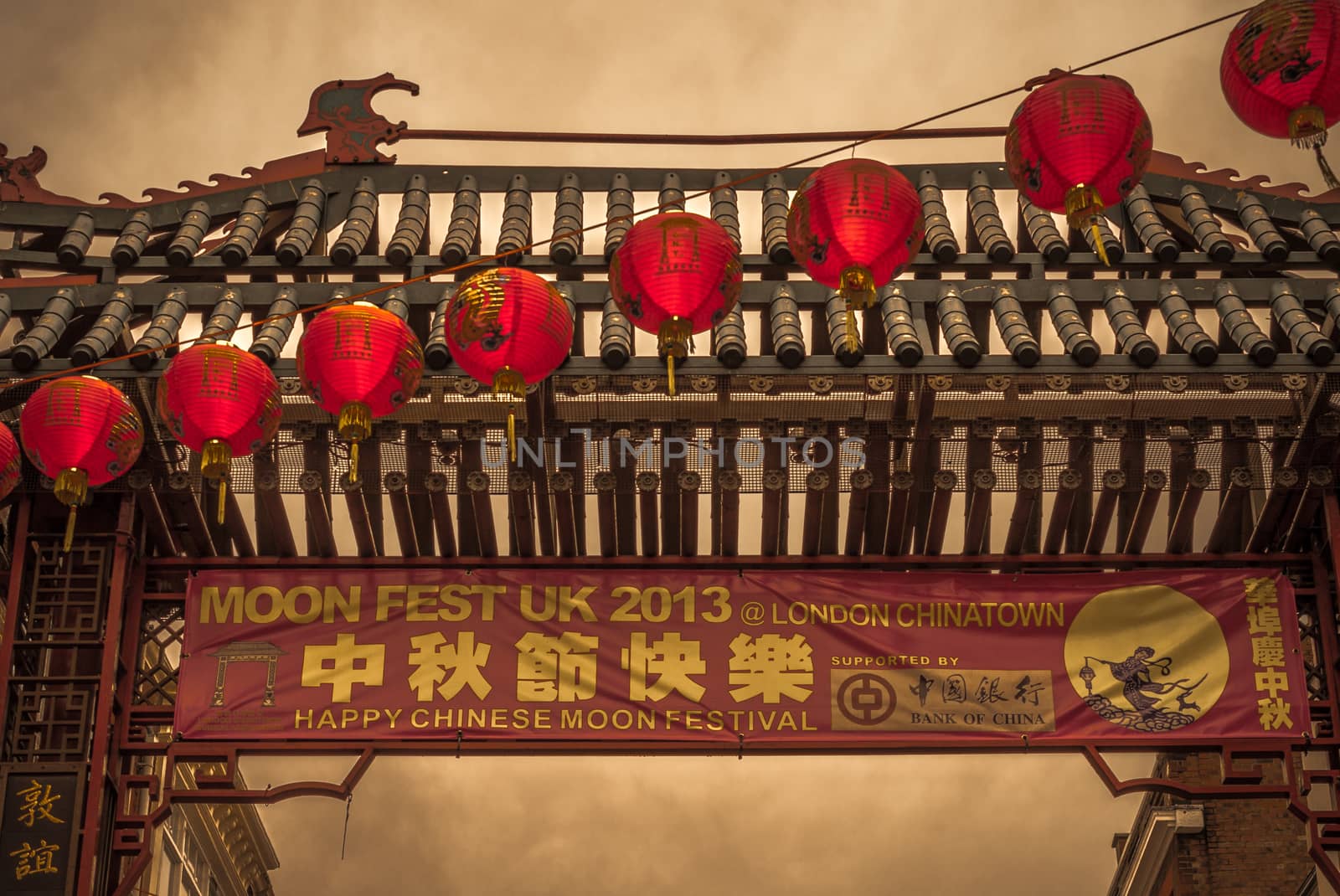 Fullmoonfestival in London, Chinatown