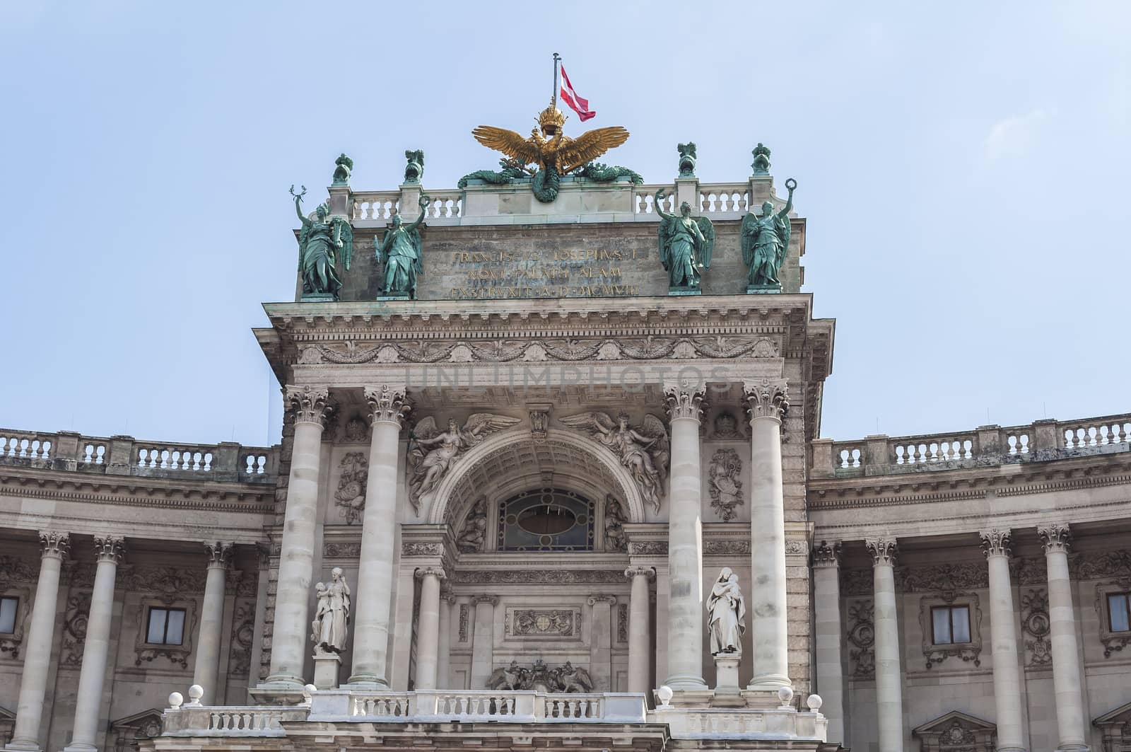 Austrian National Library, Hofburg Imperial Palace, Vienna.