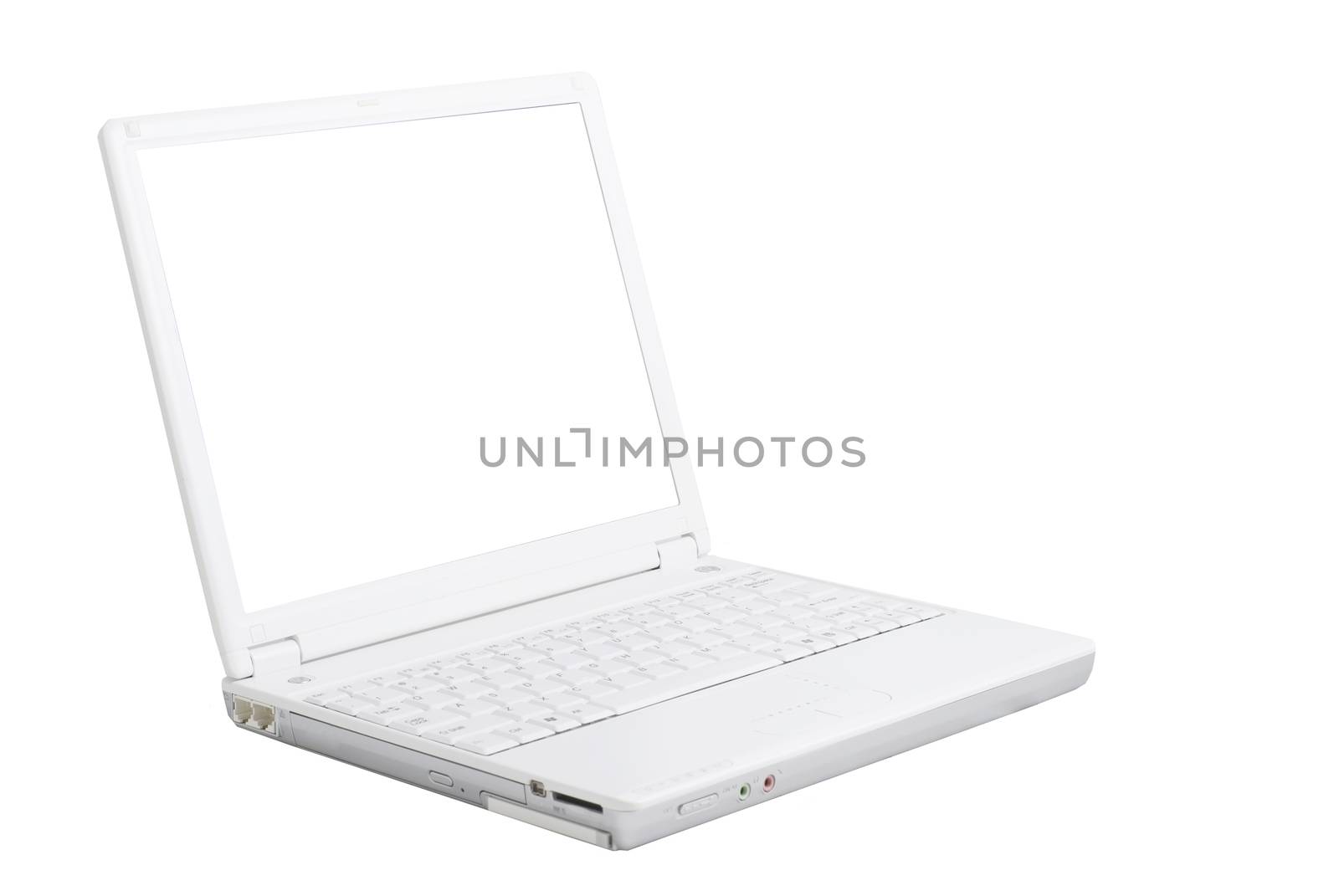 Isolated Laptop by seawaters