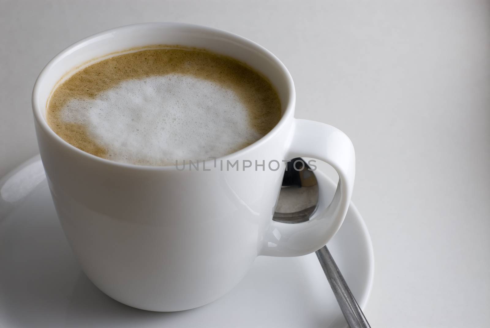 A refreshing cup of Italian Cappuccino Coffee