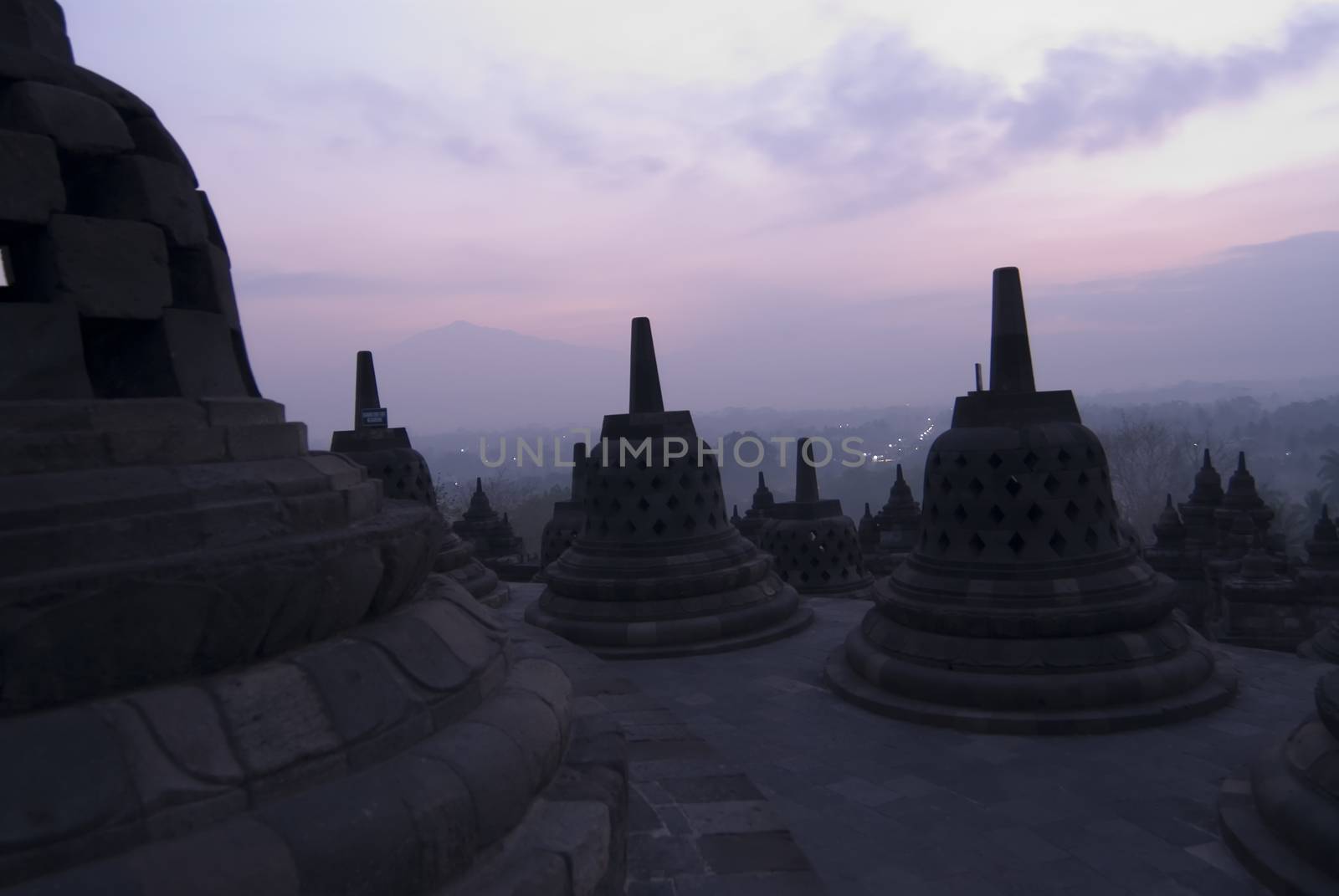 The Borobudur Temple, Java, Indonesia