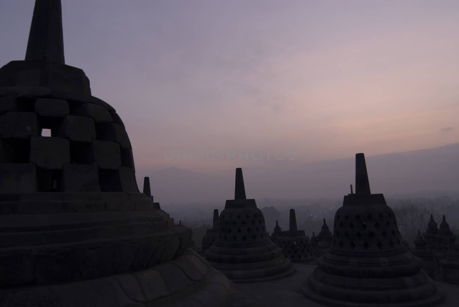 The Borobudur Temple, Java, Indonesia