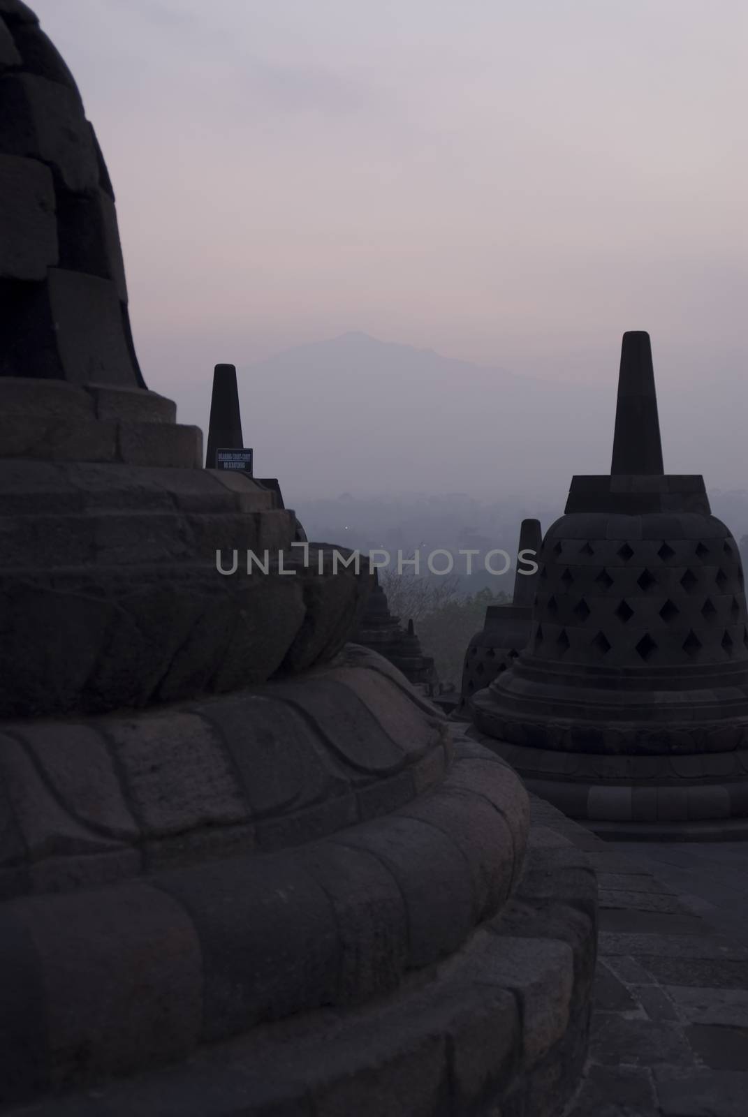 Borobudur by seawaters