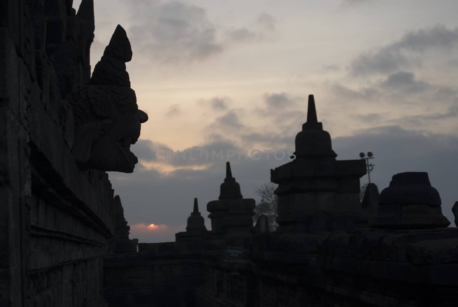 The Borobudur Temple, Java, Indonesia