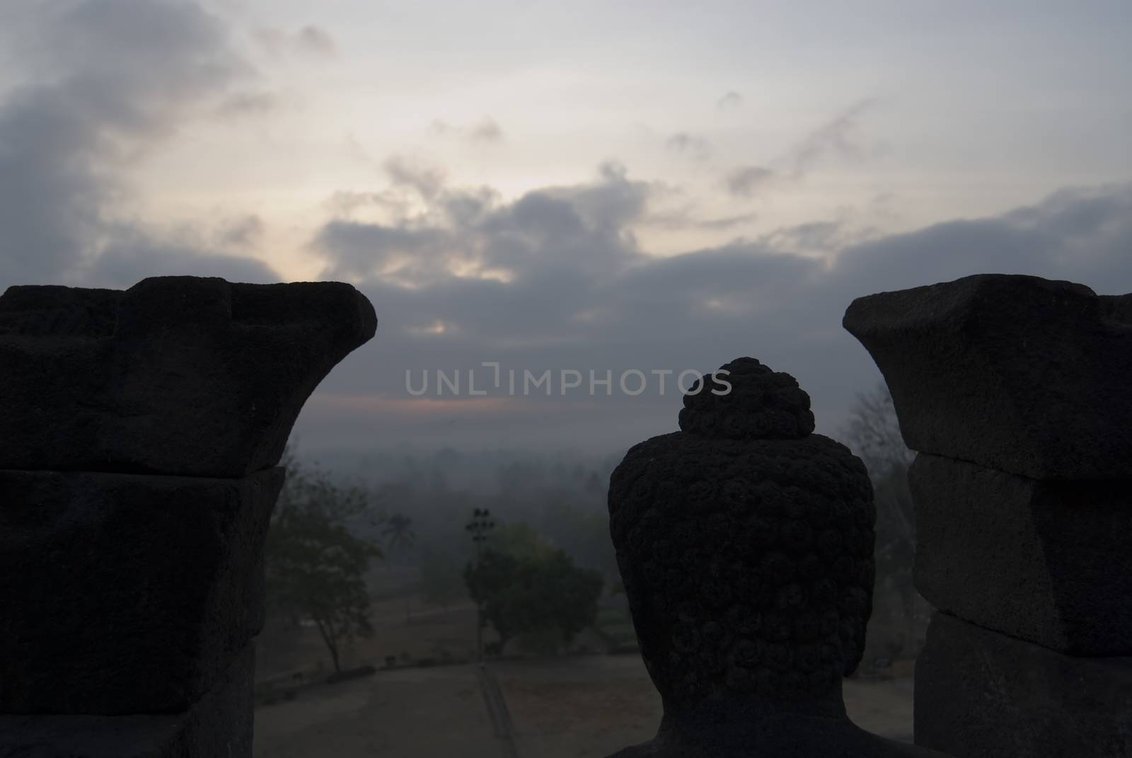 The Borobudur Temple, Java, Indonesia