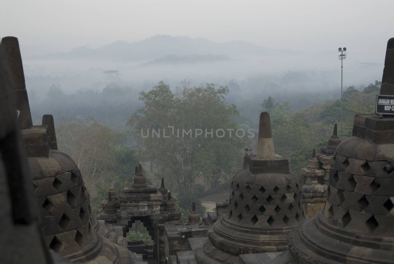 Borobudur by seawaters