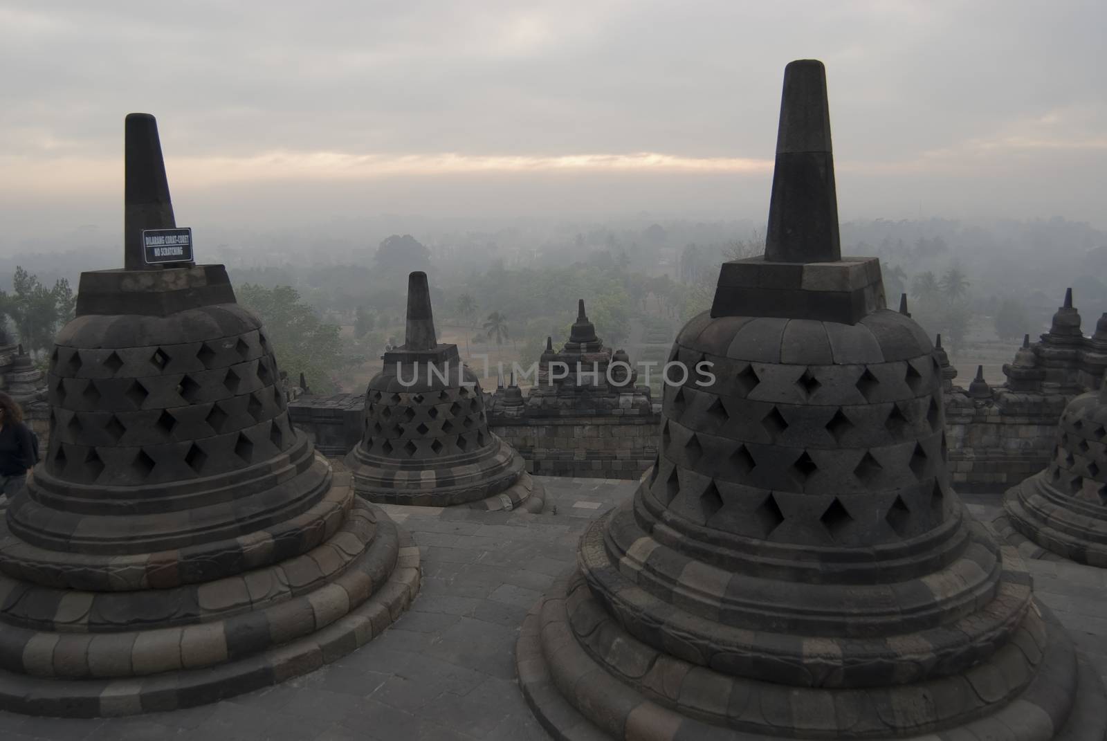 The Borobudur Temple, Java, Indonesia