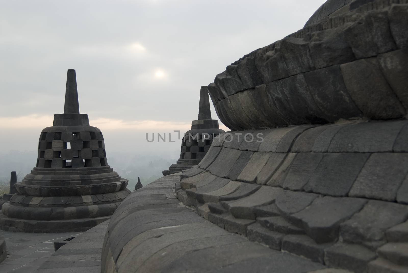 The Borobudur Temple, Java, Indonesia