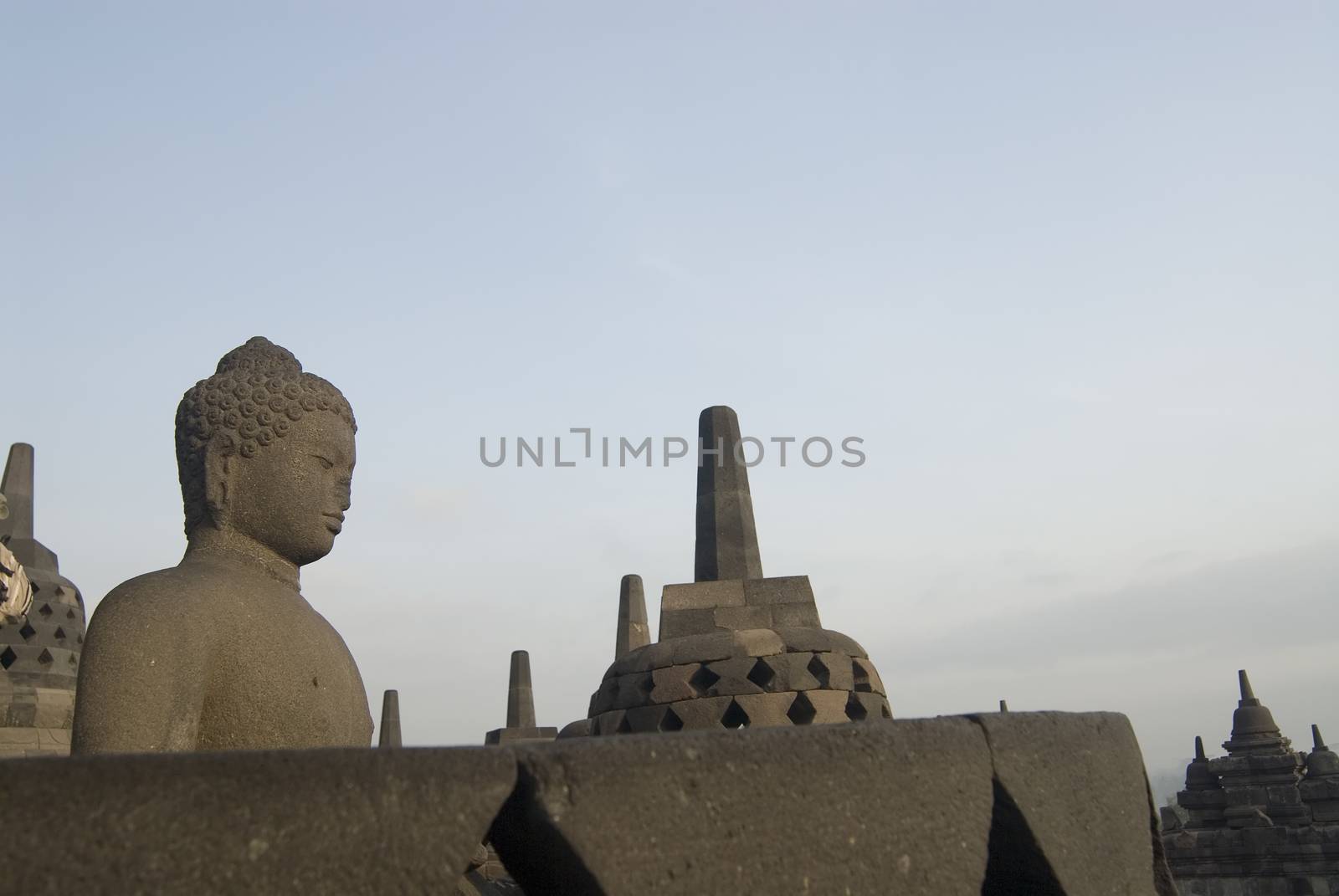 The Borobudur Temple, Java, Indonesia