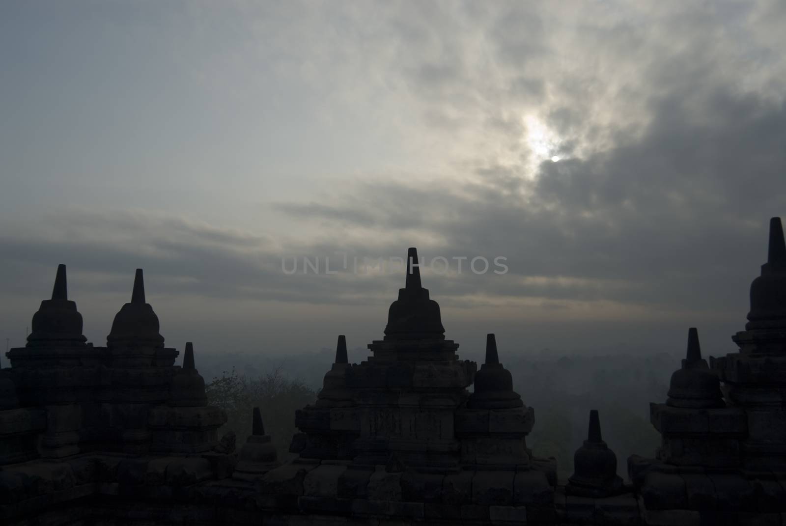 Borobudur by seawaters