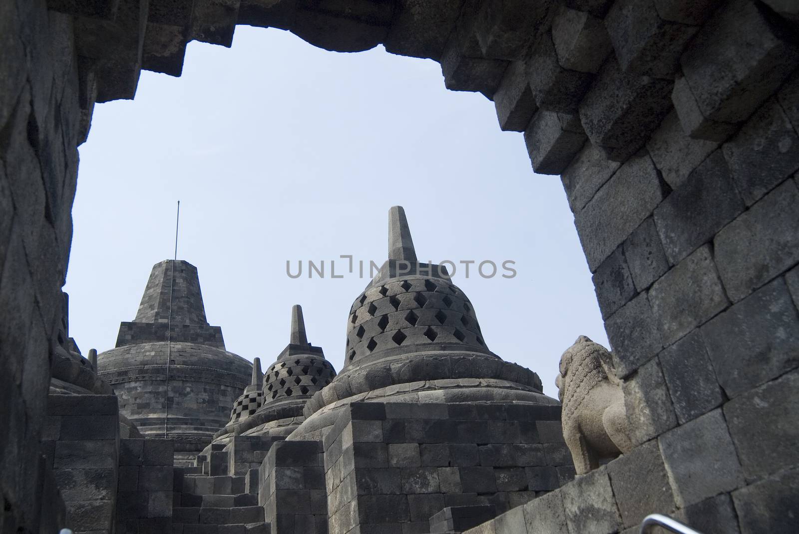 Borobudur Temple in Java, Indonesia