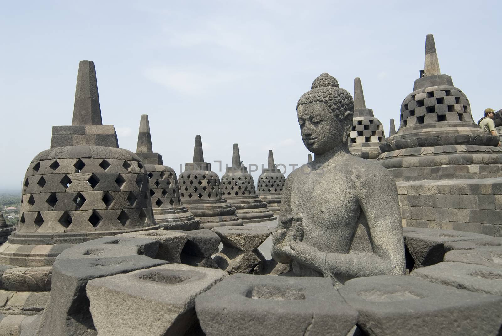 Borobudur by seawaters