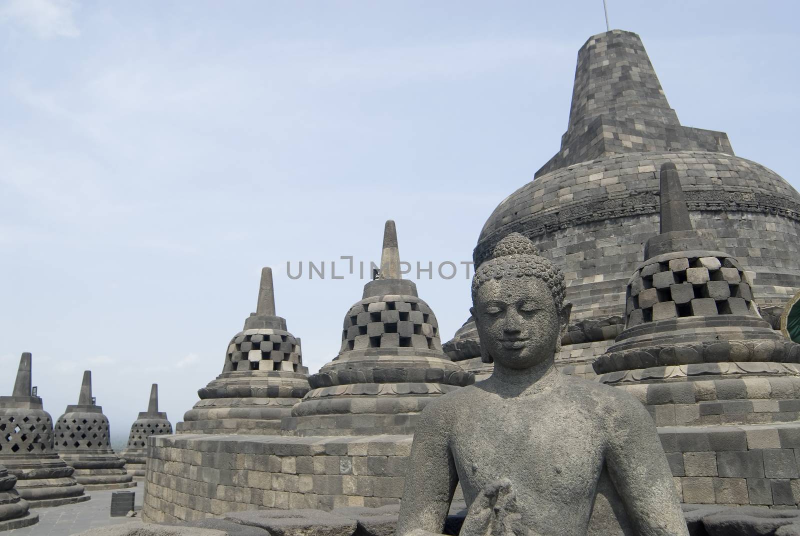 Borobudur by seawaters