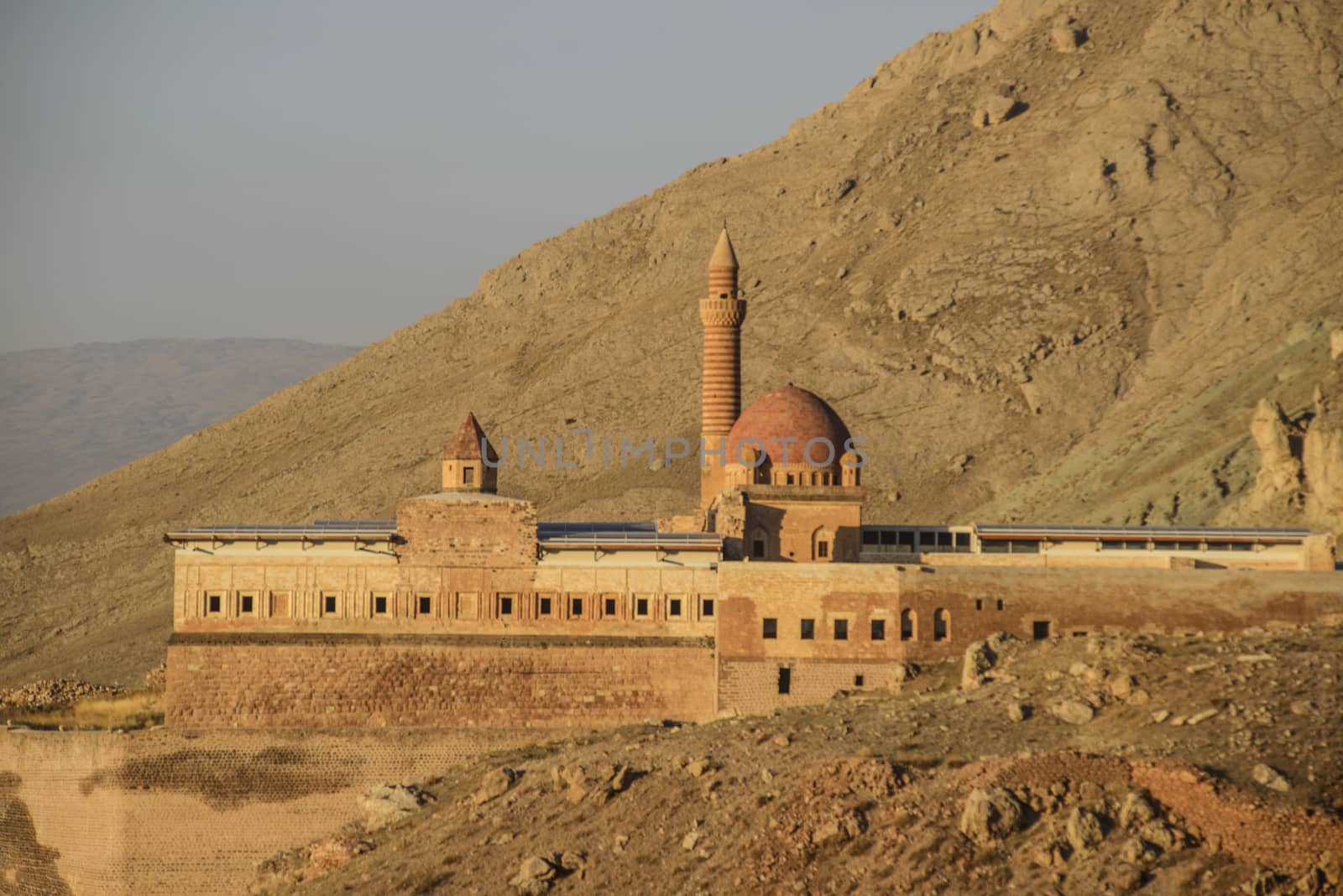 Ishak Pasha Palace (Constructed in 1685) is a semi-ruined palace located in the Dogubeyazit district of Agri province of Turkey.