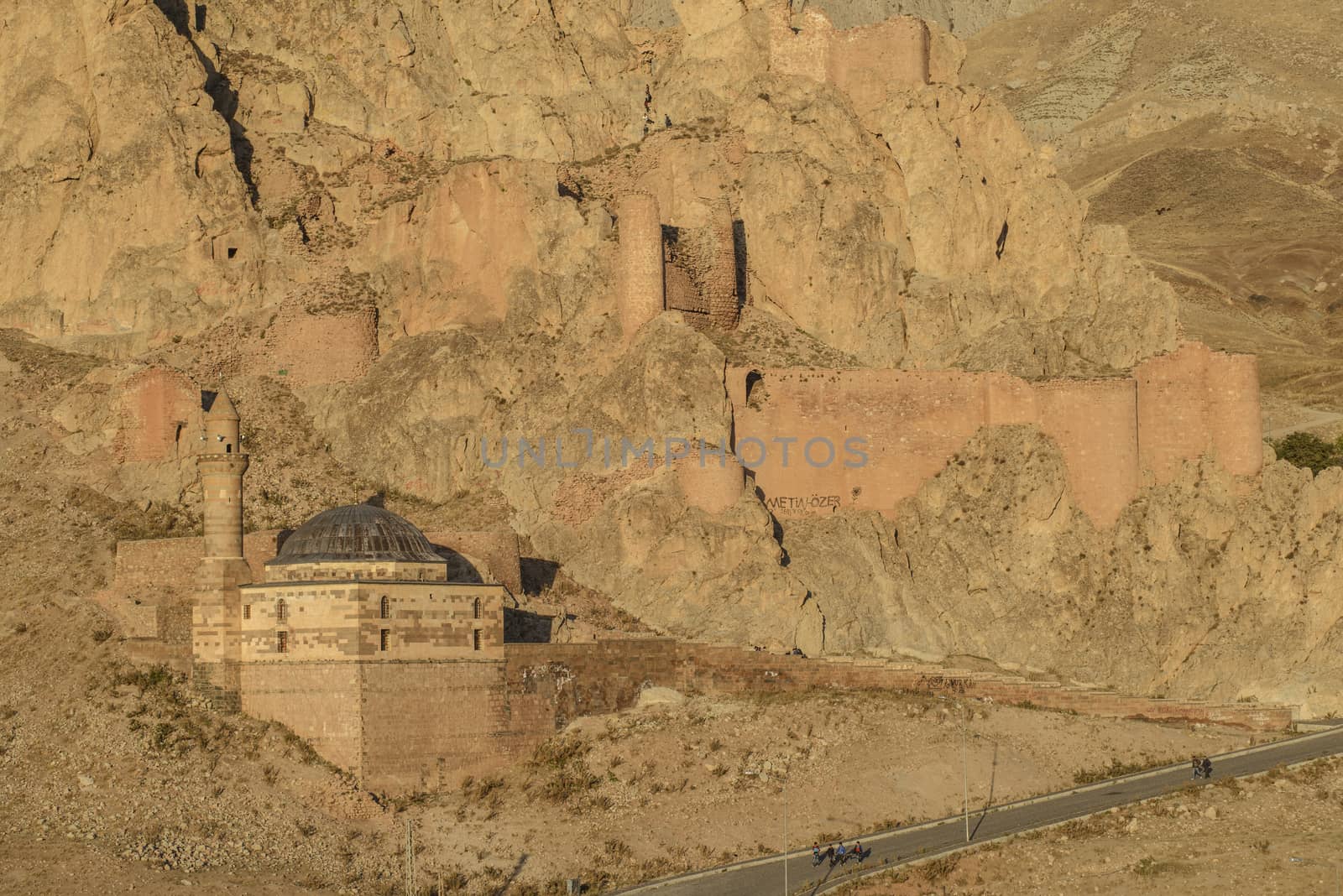 Ishak Pasha Palace (Constructed in 1685) is a semi-ruined palace located in the Dogubeyazit district of Agri province of Turkey.