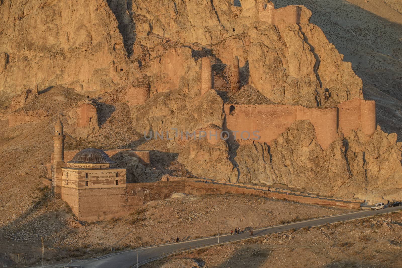 Ishak Pasha Palace (Constructed in 1685) is a semi-ruined palace located in the Dogubeyazit district of Agri province of Turkey.