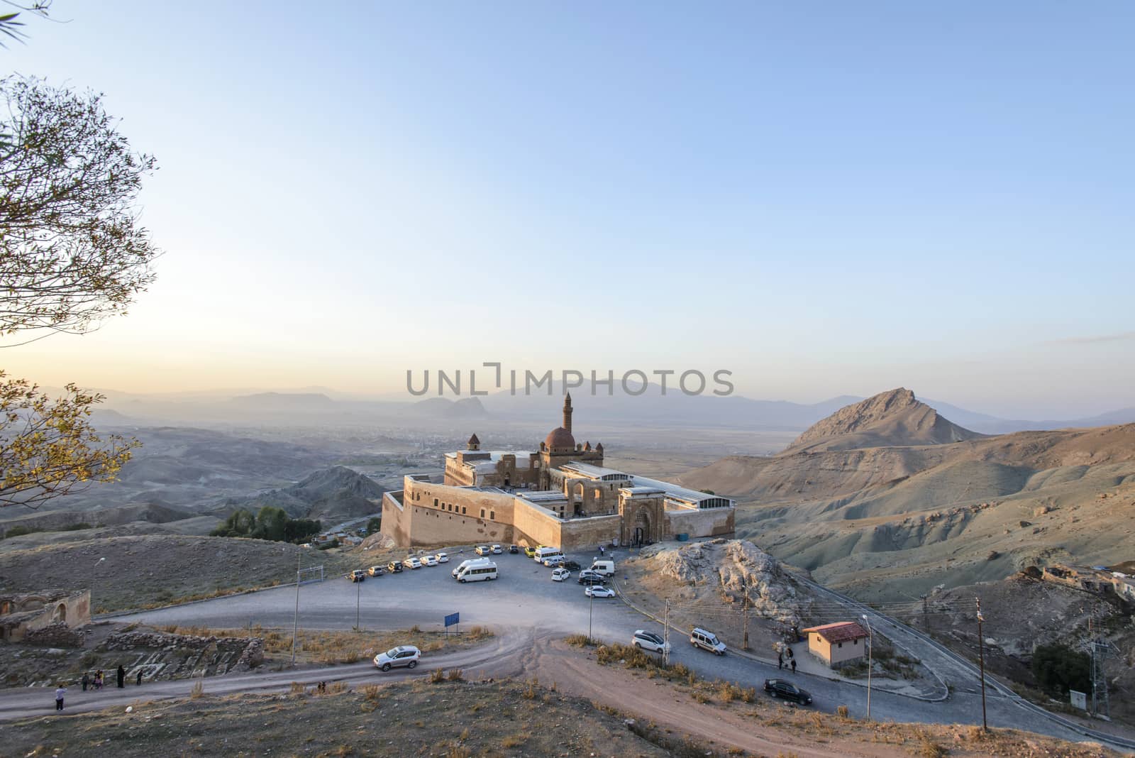 Ishak Pasha Palace (Constructed in 1685) is a semi-ruined palace located in the Dogubeyazit district of Agri province of Turkey.