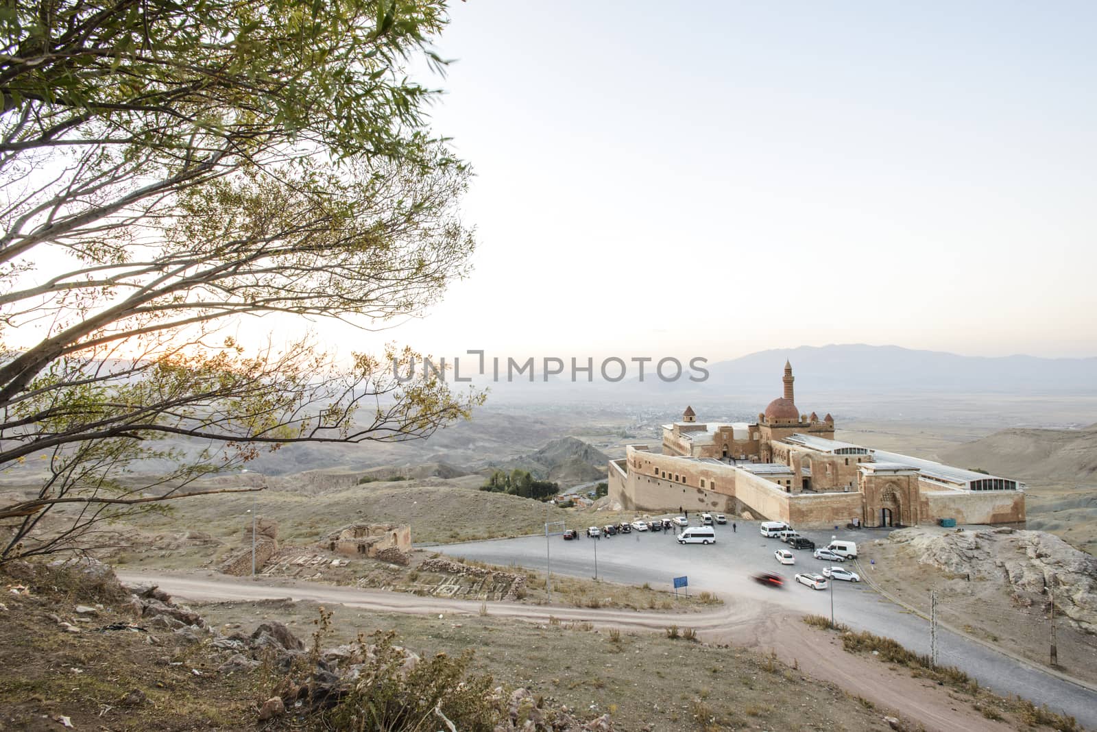 Ishak Pasha Palace (Constructed in 1685) is a semi-ruined palace located in the Dogubeyazit district of Agri province of Turkey.