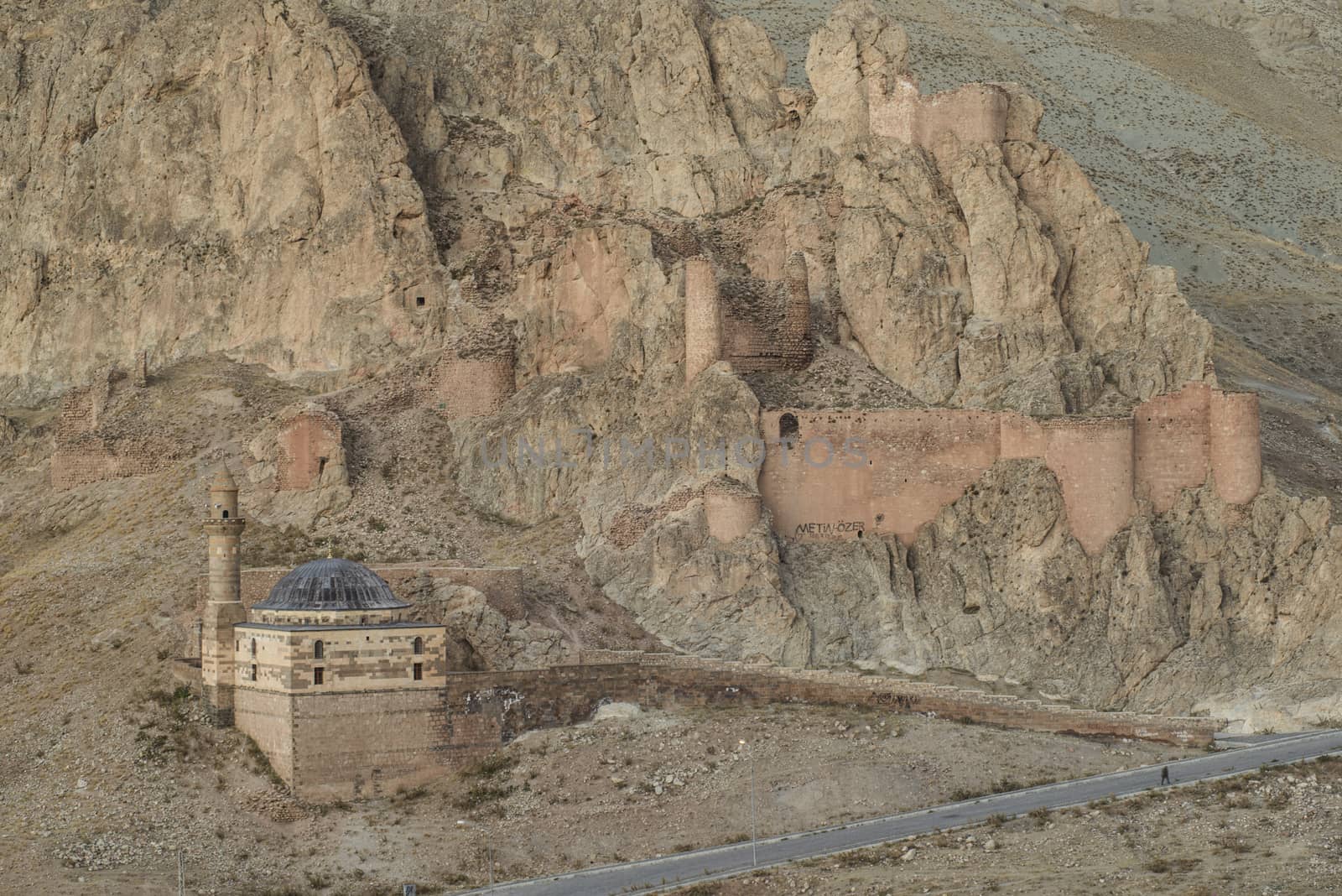 Ishak Pasha Palace (Constructed in 1685) is a semi-ruined palace located in the Dogubeyazit district of Agri province of Turkey.