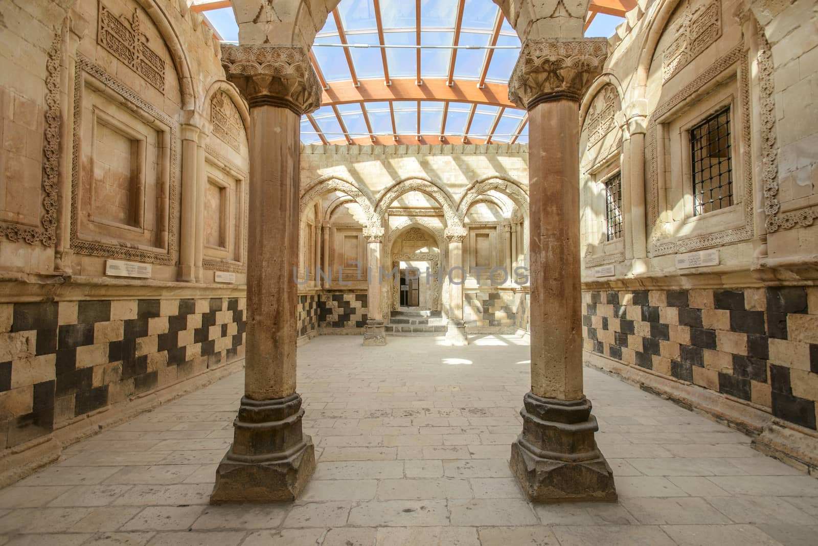 Ishak Pasha Palace (Constructed in 1685) is a semi-ruined palace located in the Dogubeyazit district of Agri province of Turkey.