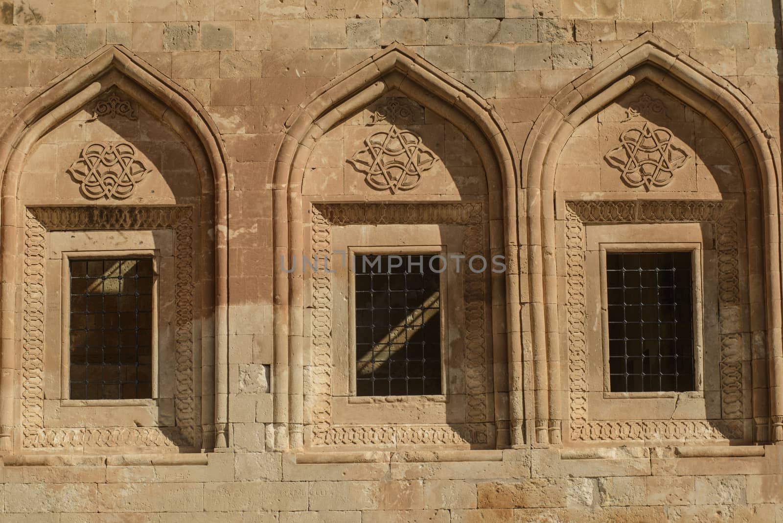 Ishak Pasha Palace (Constructed in 1685) is a semi-ruined palace located in the Dogubeyazit district of Agri province of Turkey.