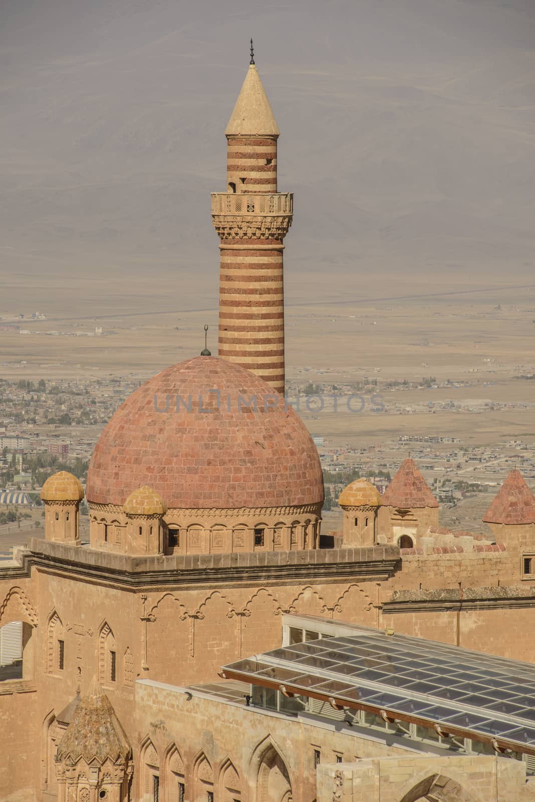 Ishak Pasha Palace (Constructed in 1685) is a semi-ruined palace located in the Dogubeyazit district of Agri province of Turkey.