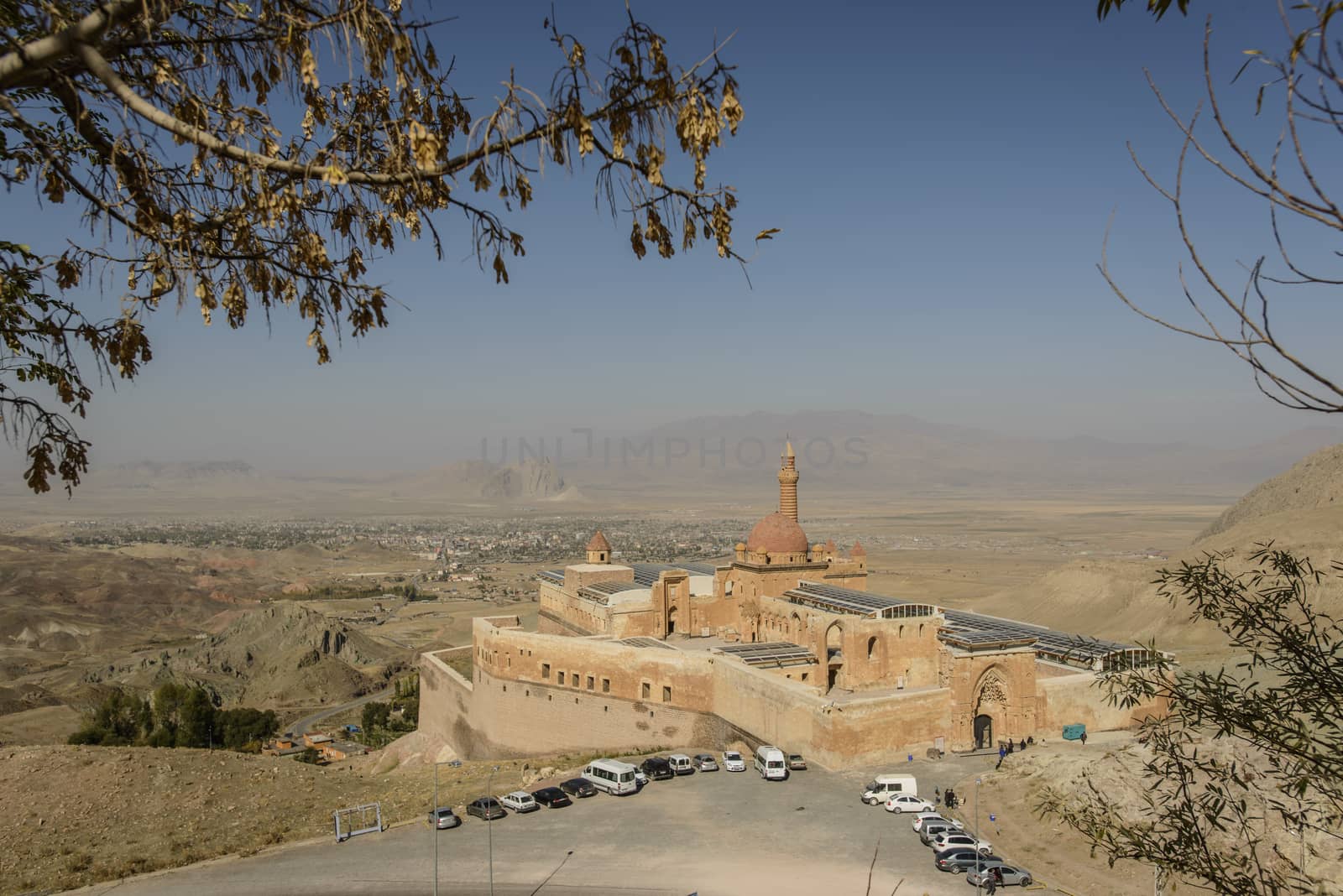 Ishak Pasha Palace (Constructed in 1685) is a semi-ruined palace located in the Dogubeyazit district of Agri province of Turkey.