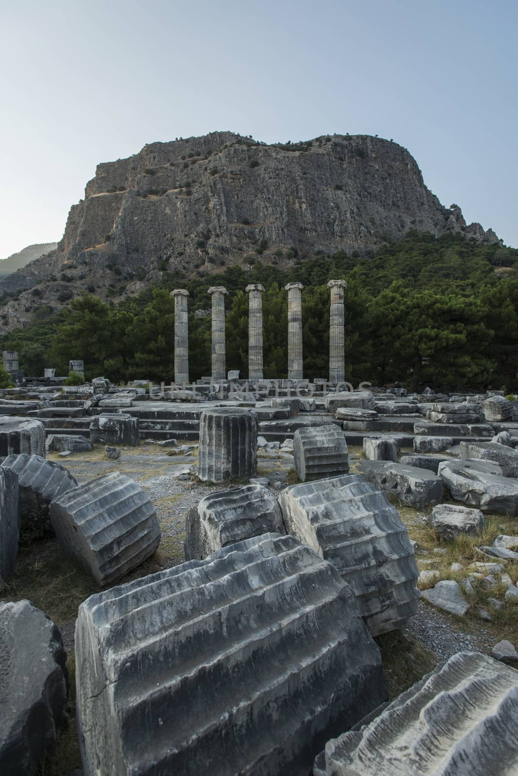 Columns of Priene by emirkoo