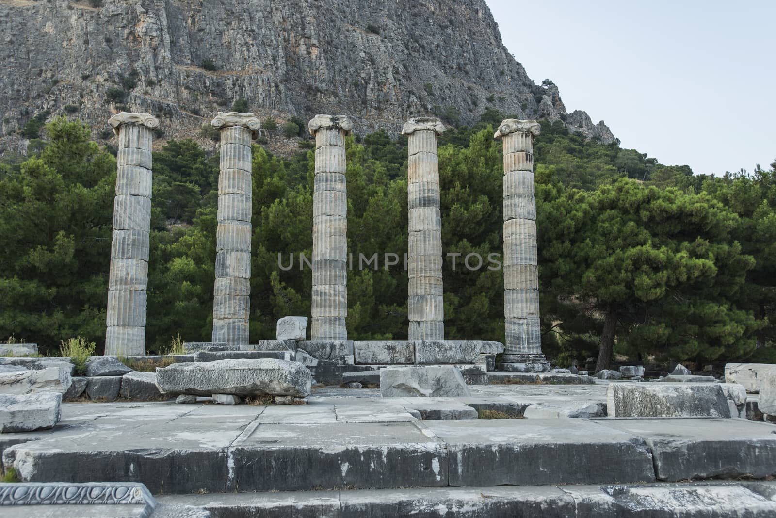 Columns of Priene by emirkoo