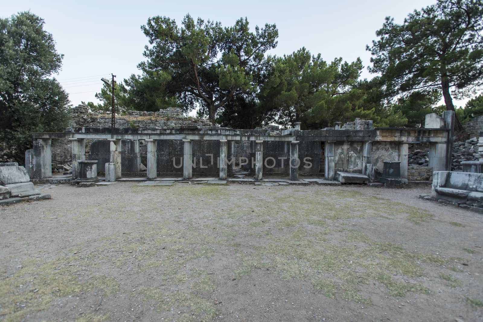 Columns of Priene by emirkoo