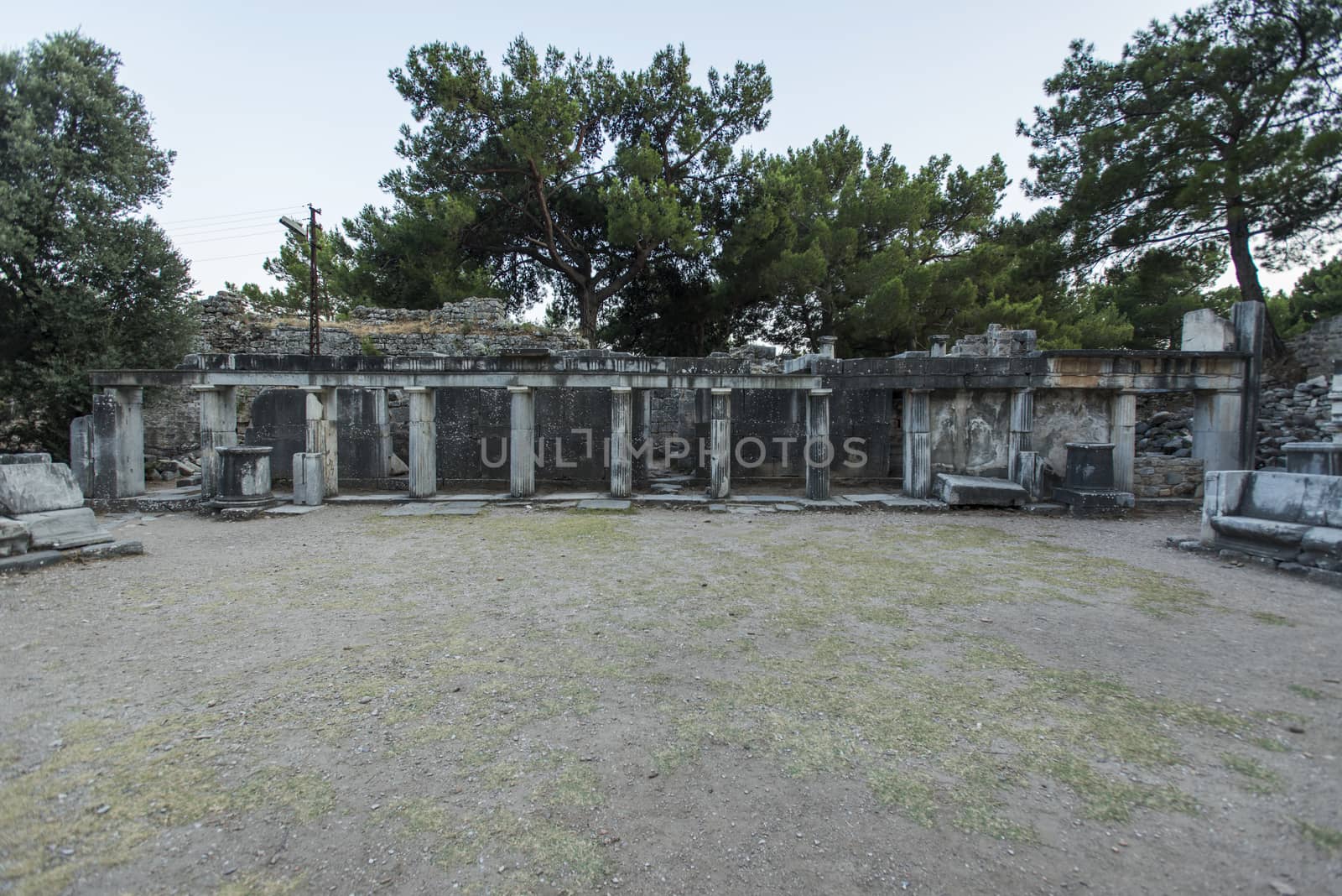 Columns of Priene by emirkoo