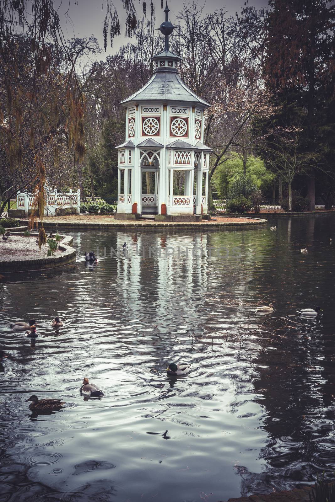 chinese-style temple, Palace of Aranjuez, Madrid, Spain by FernandoCortes