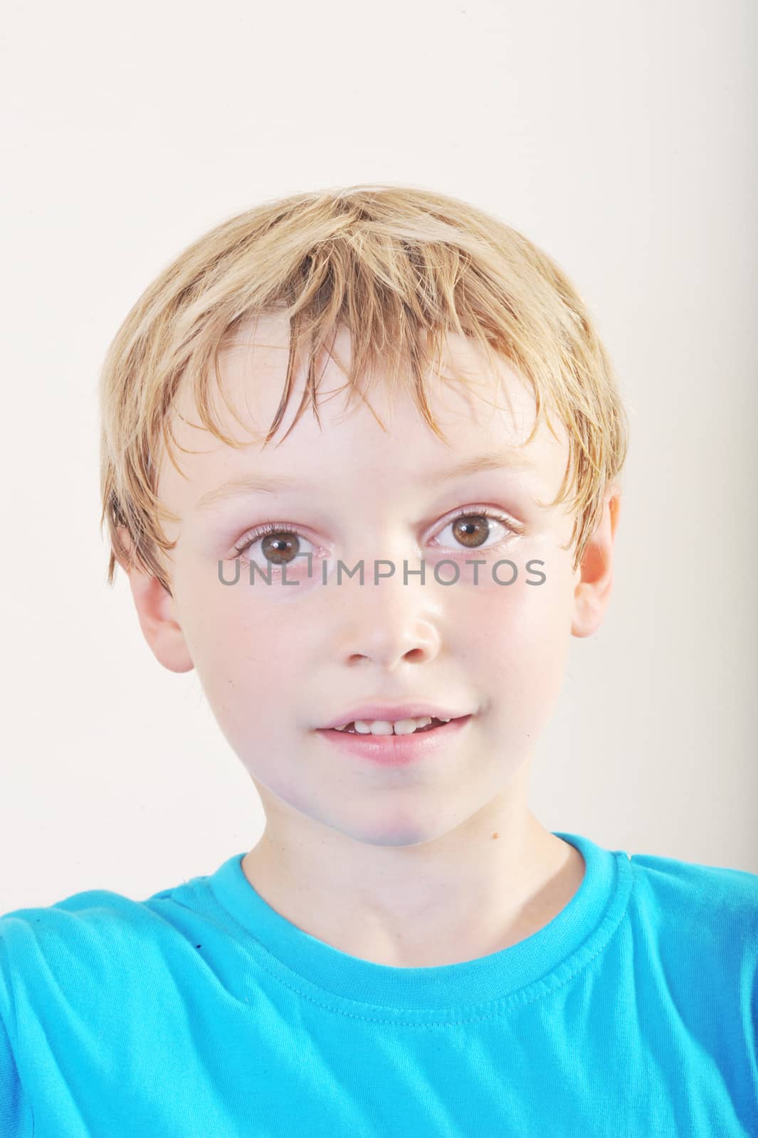 Young Boy Portrait by seawaters