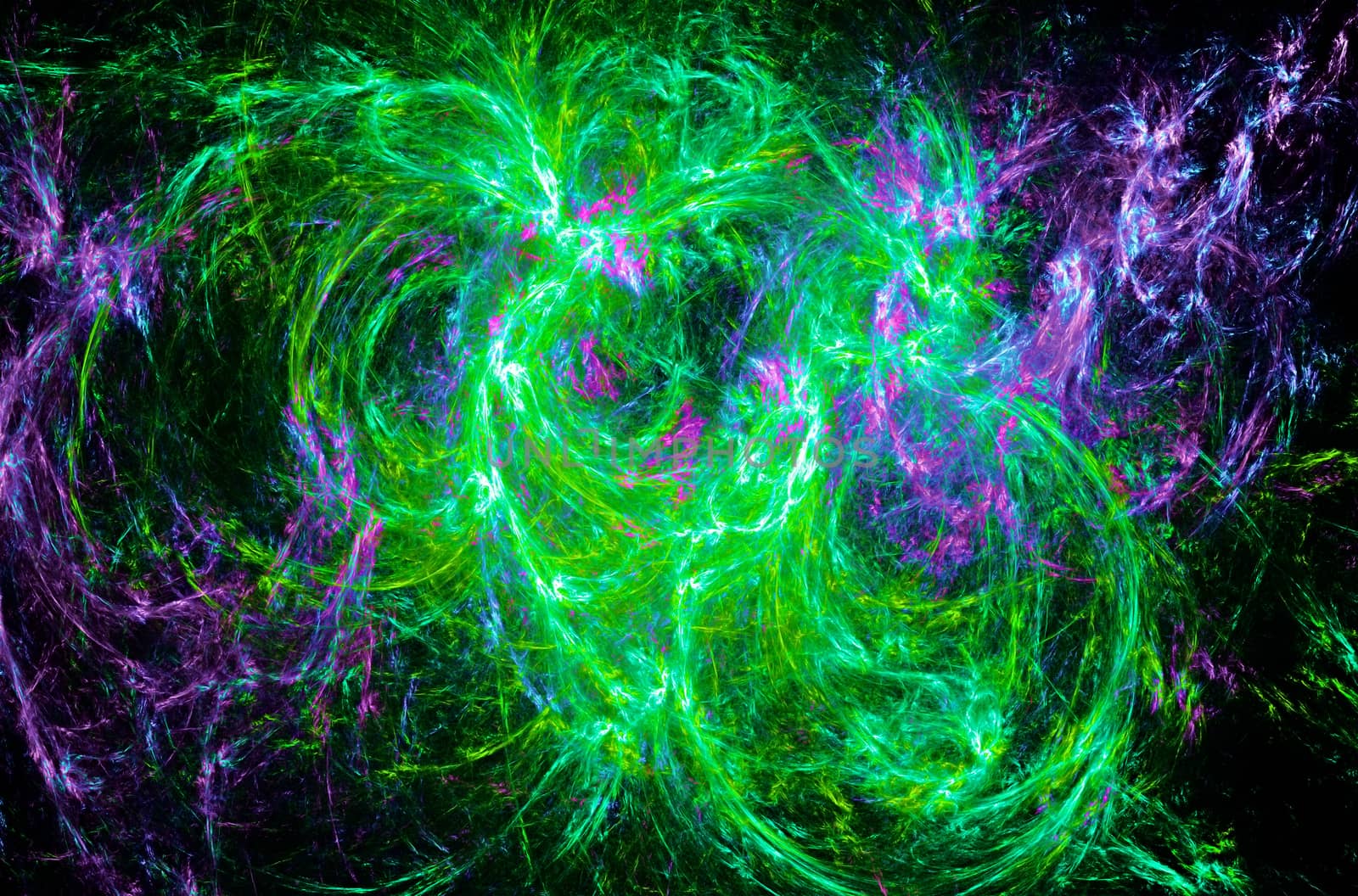 Artistic background made of fractal elements