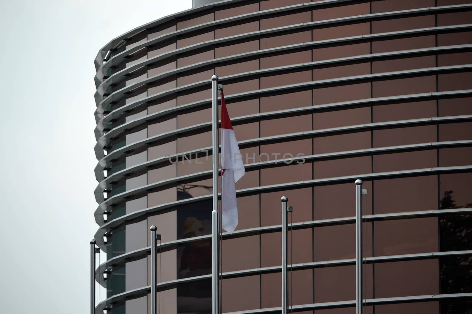 bandung, indonesia-june 13, 2014-Trans Luxury hotel building in bandung, west java-indonesia