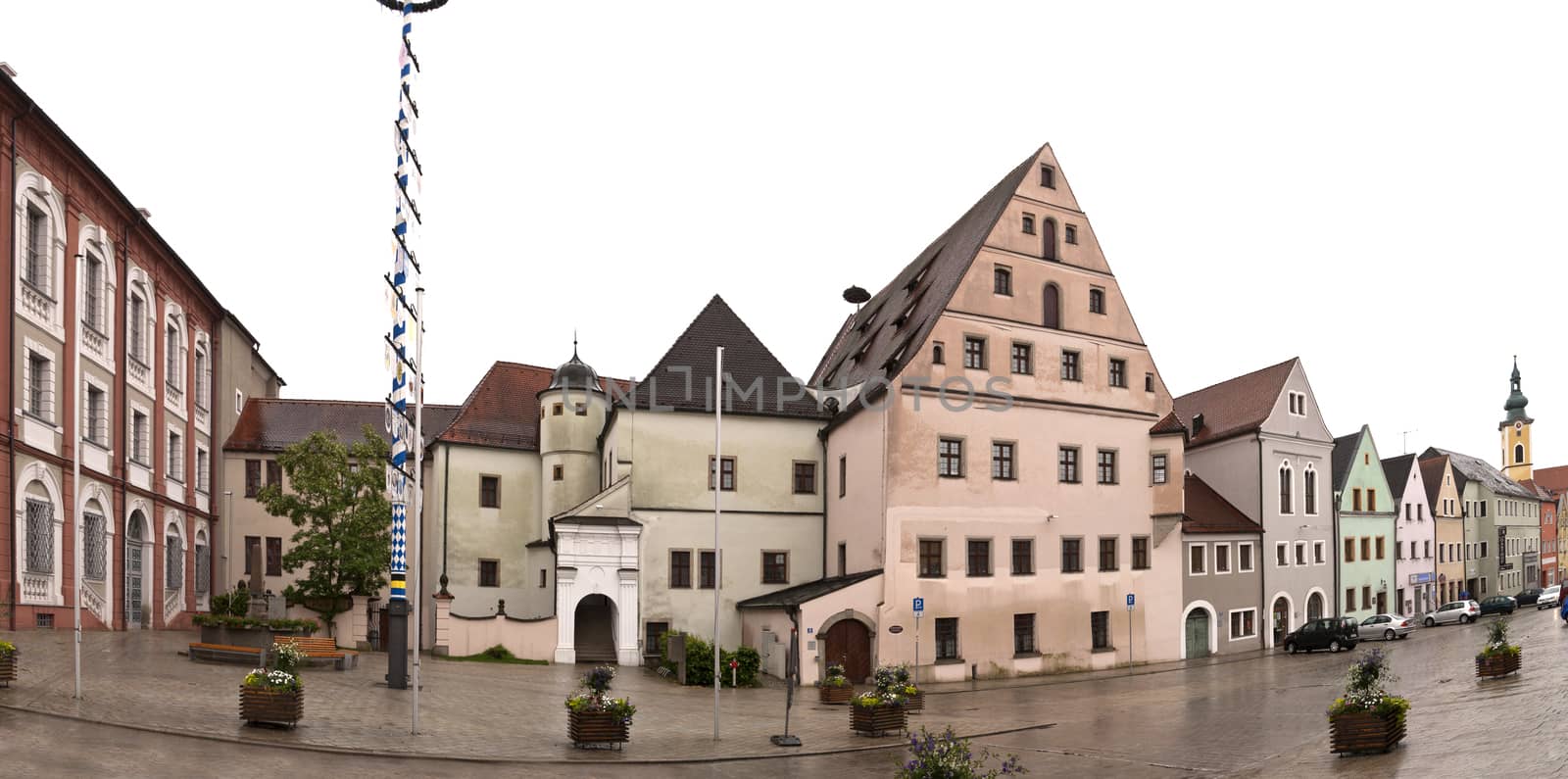 In the old Town of Neustadt in Germany