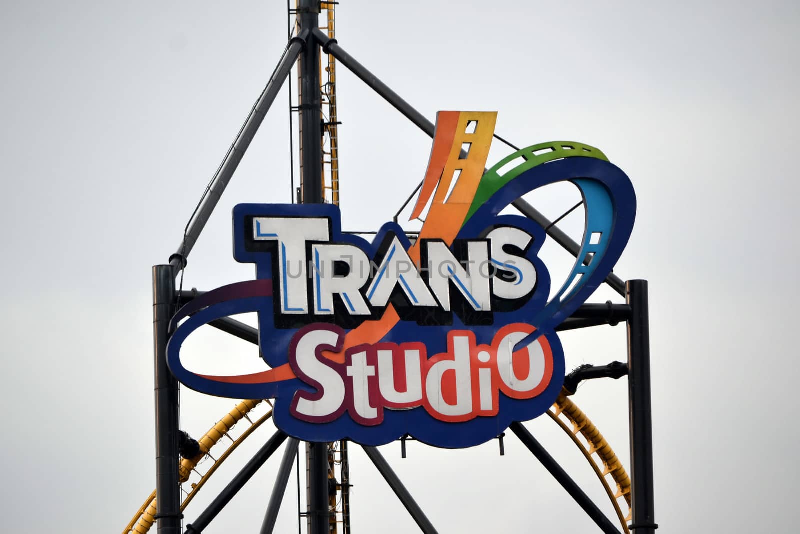 bandung, indonesia-june 13, 2014-Trans Studio-one of famous recreational and tourism destination in bandung, west java-indonesia