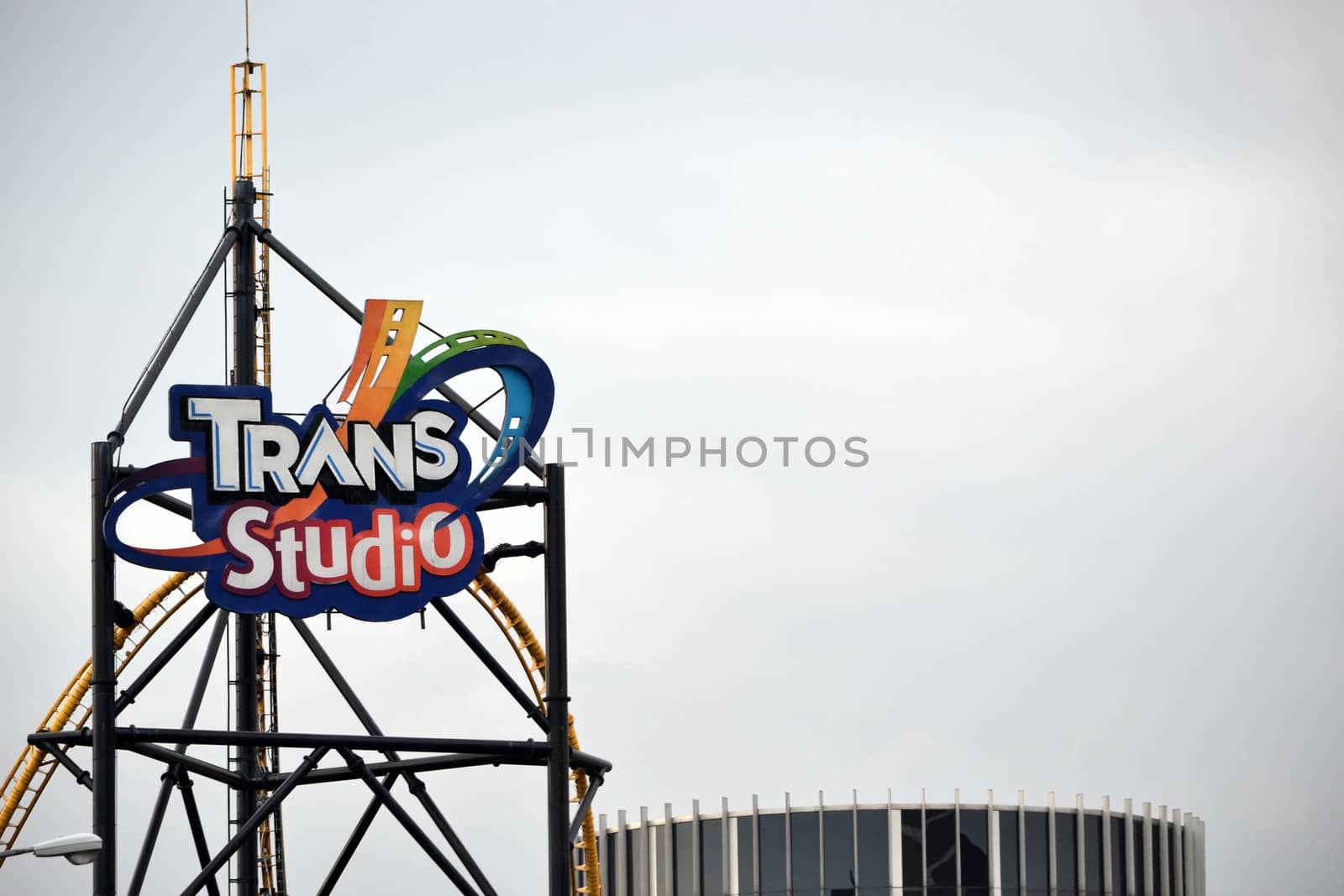 bandung, indonesia-june 13, 2014-Trans Studio-one of famous recreational and tourism destination in bandung, west java-indonesia