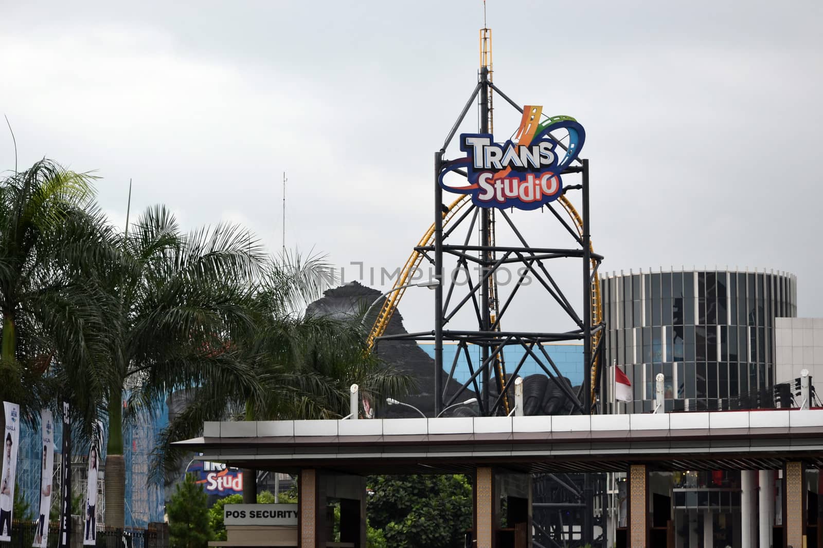 bandung, indonesia-june 13, 2014-Trans Studio-one of famous recreational and tourism destination in bandung, west java-indonesia