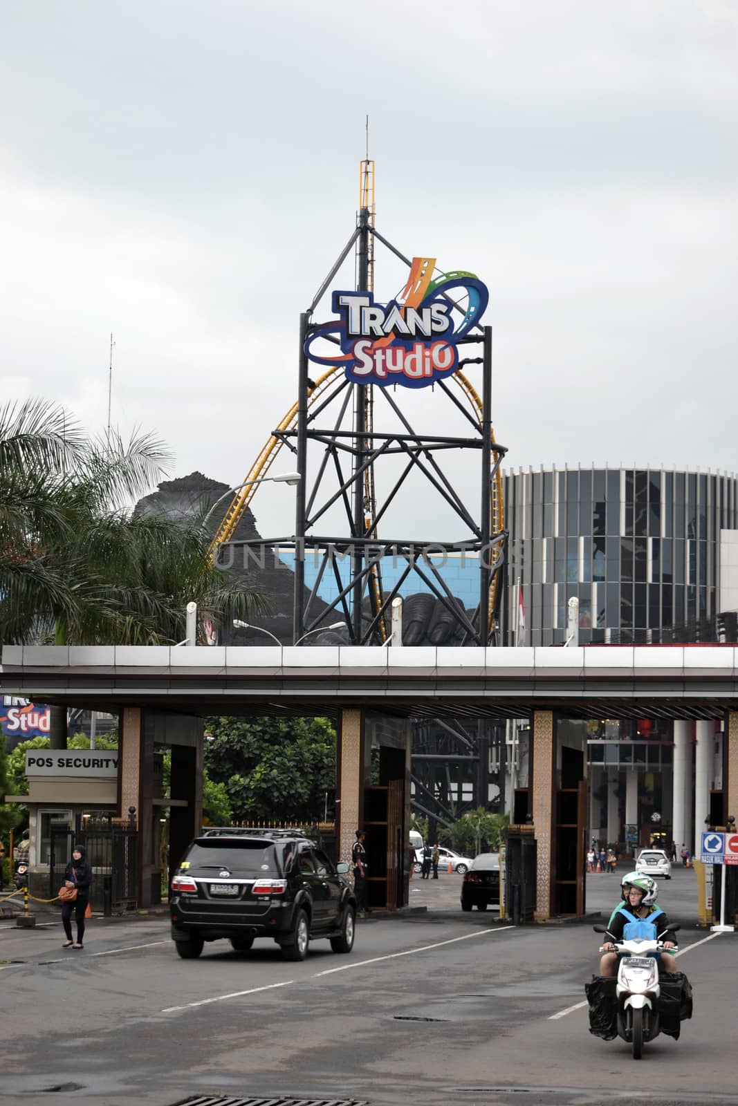 bandung, indonesia-june 13, 2014-Trans Studio-one of famous recreational and tourism destination in bandung, west java-indonesia