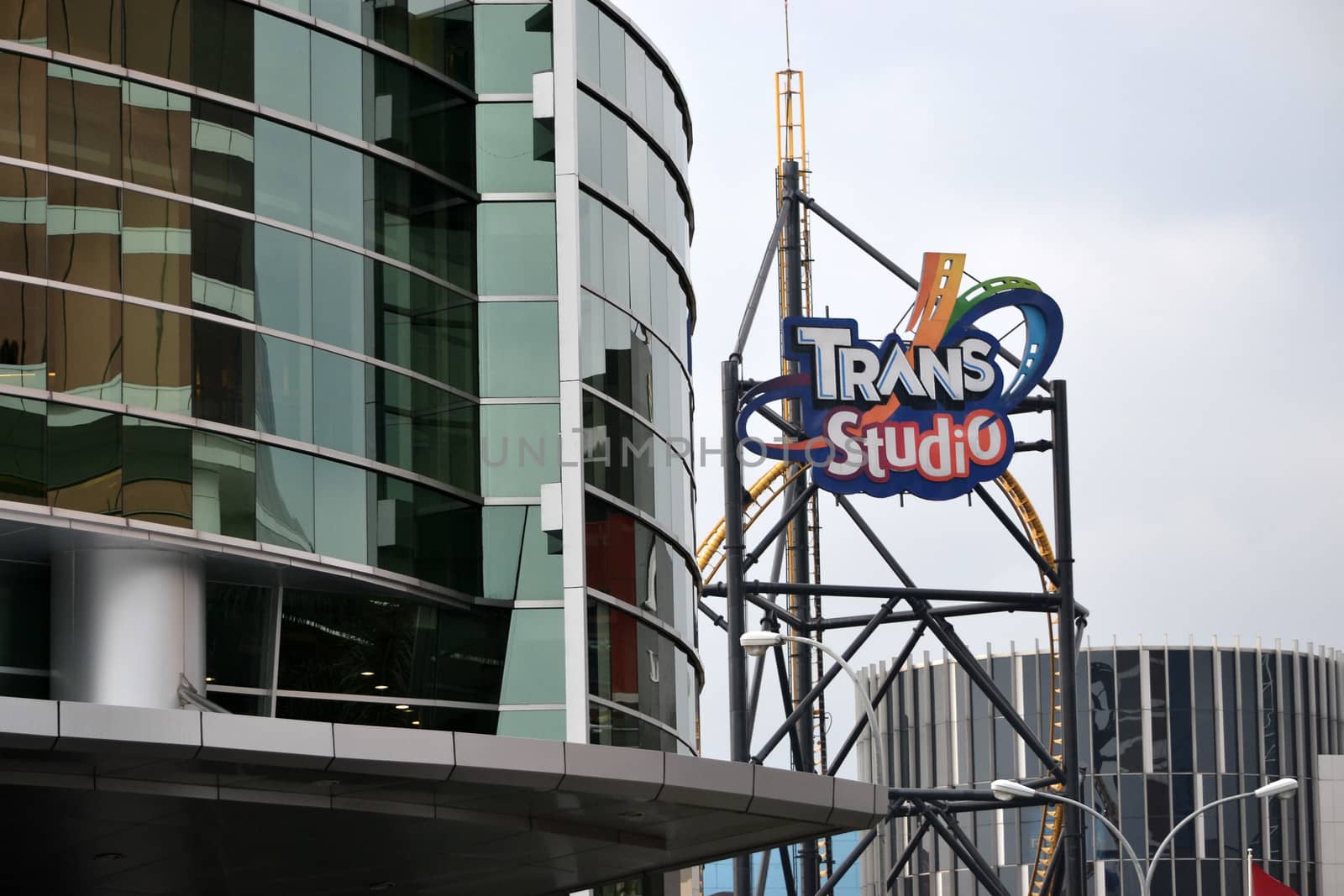 bandung, indonesia-june 13, 2014-Trans Studio-one of famous recreational and tourism destination in bandung, west java-indonesia