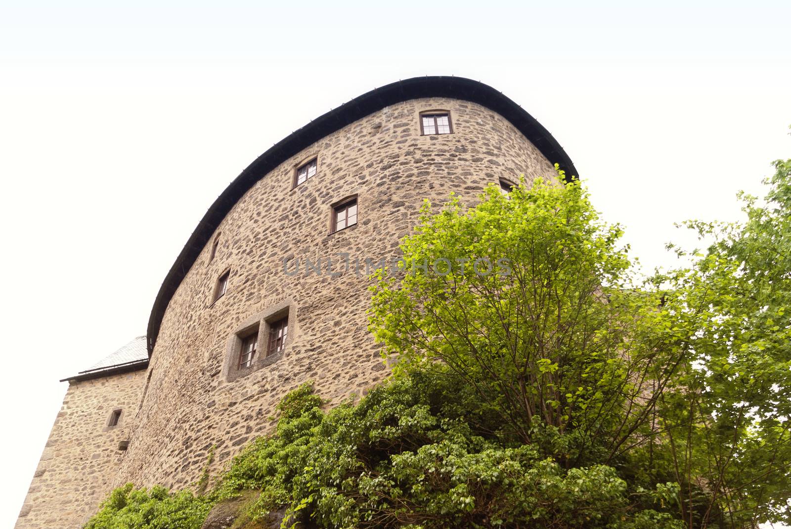 Castle of Falkenberg in Upper Palatinate in Germany