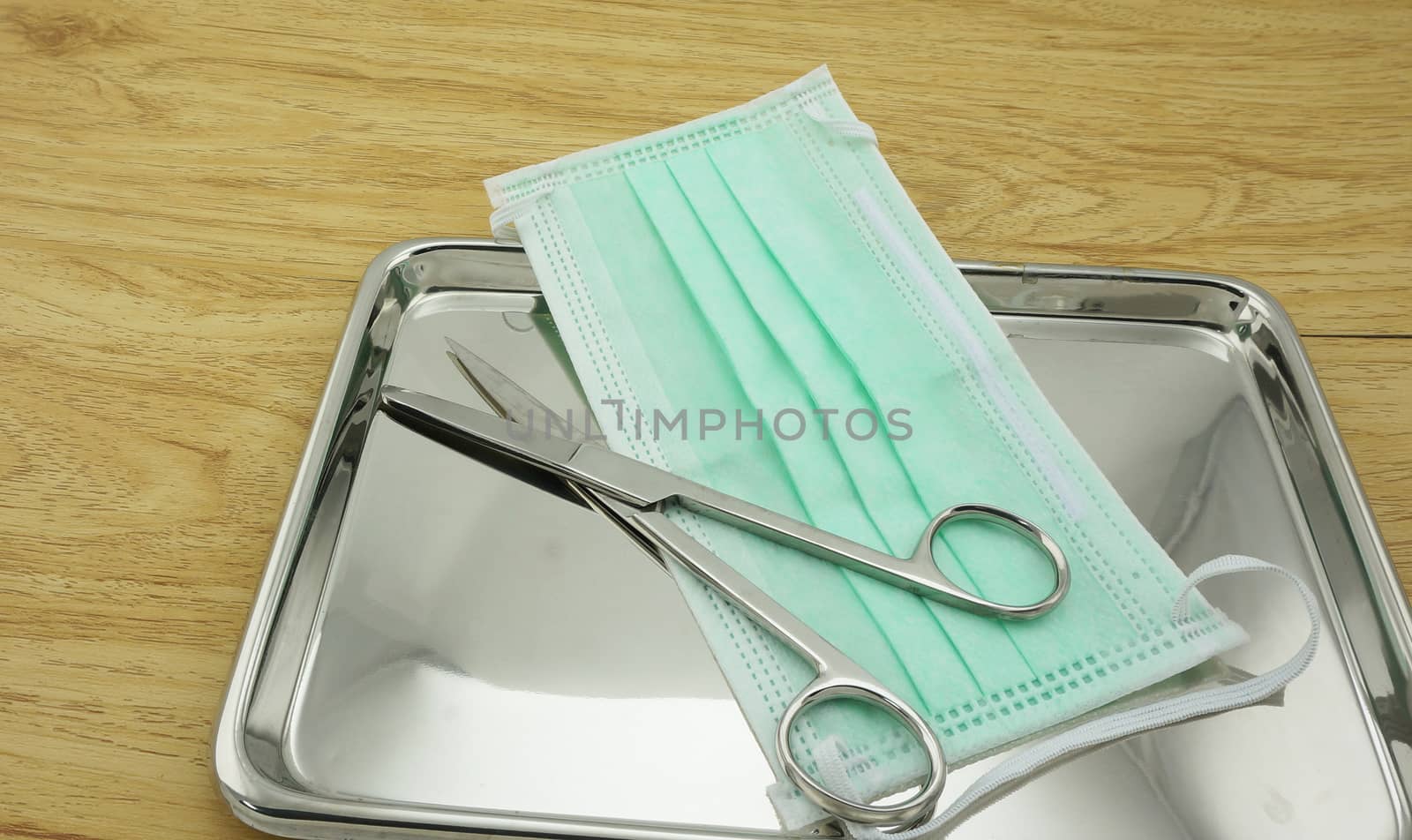 Medical scissors and mask by ninun