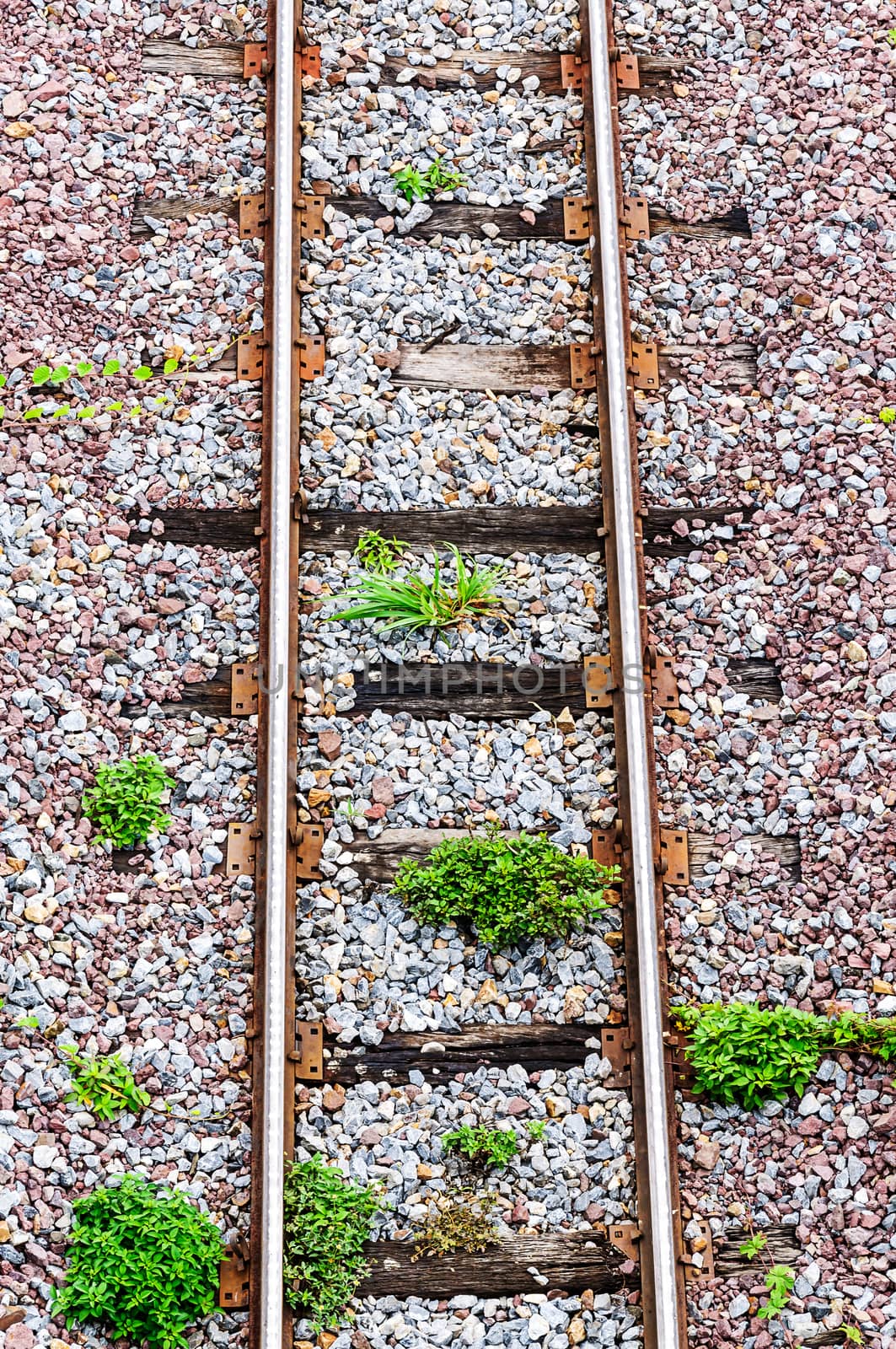 Railway tracks by NuwatPhoto