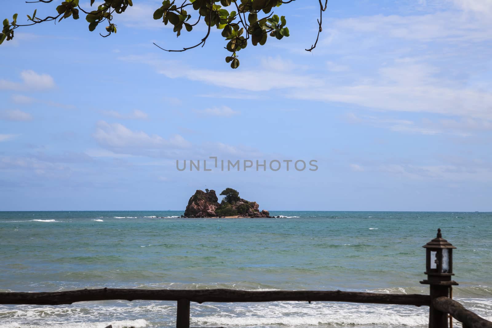 Small island in the sea of thailand