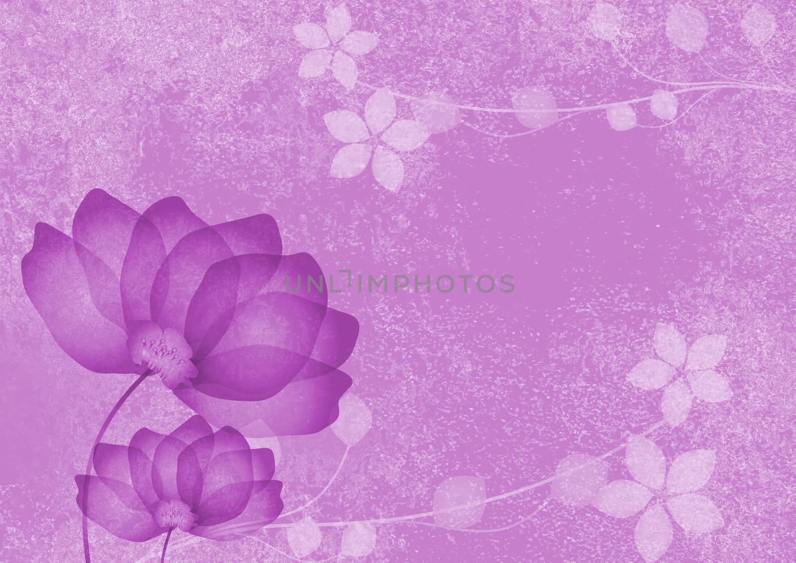 Beautiful purple flowers background