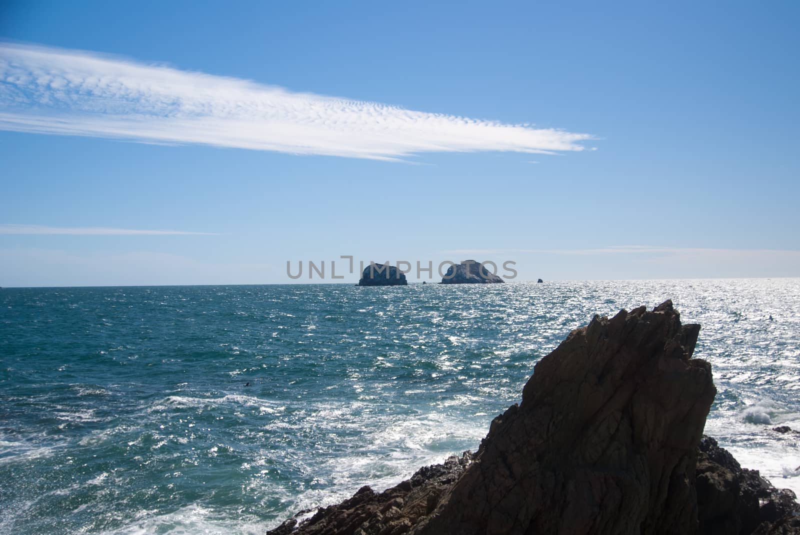 Islands off Mazatlan coast Mexico by emattil