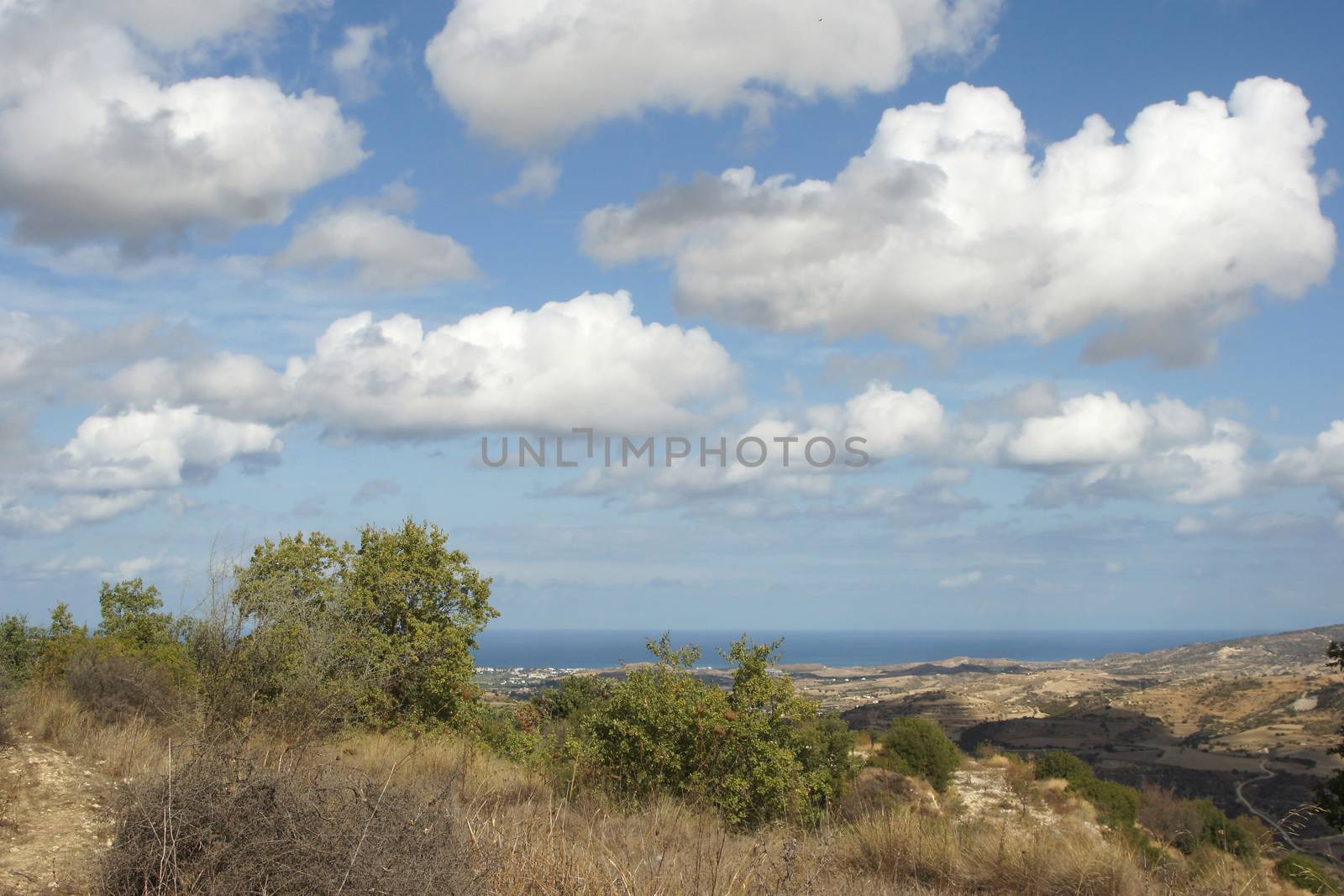 Beautiful landscape in the north of Cyprus, Europe