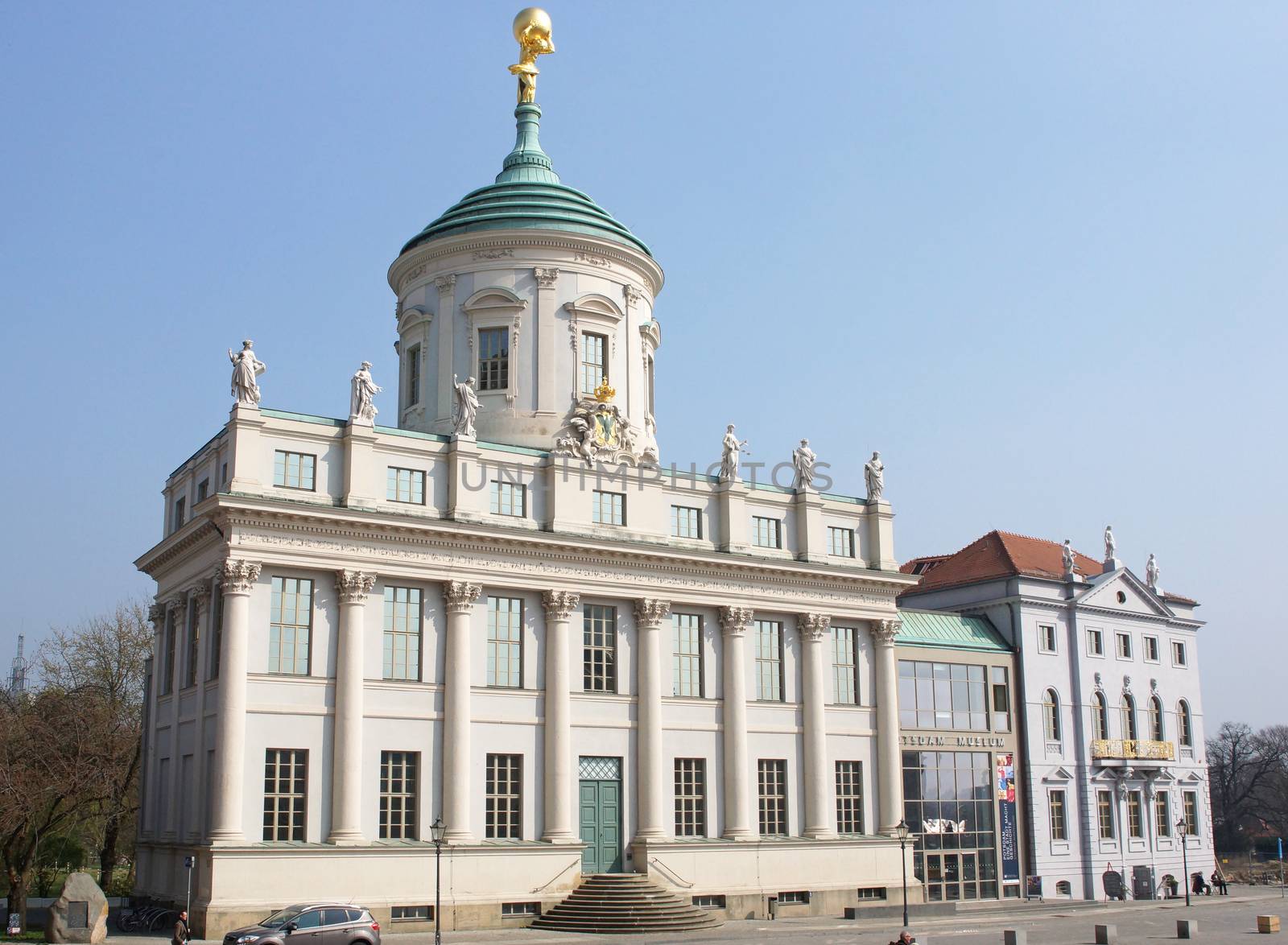 Old Town Hall, Potsdam, Germany by alfotokunst